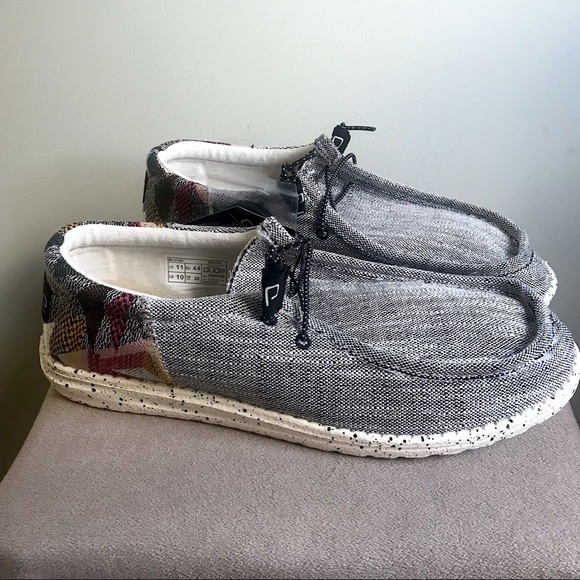 Hey Dude Womens Wally Funk Loafer ETNO Grey